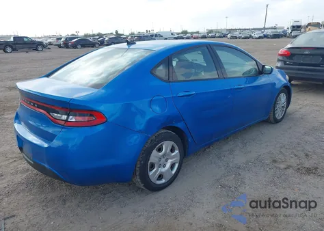 2015 Dodge Dart Se z USA, uszkodzony, nr VIN 1C3CDFAA9FD331340